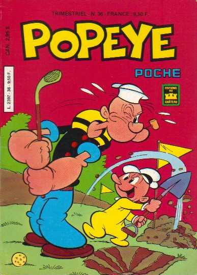 Scan de la Couverture Popeye Poche n 36